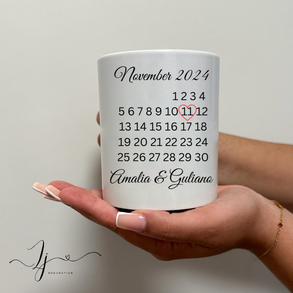 Kalender Tasse