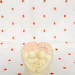 Bärchen in Herz Kerze