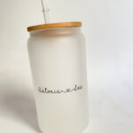 Personalisierter Glasbecher