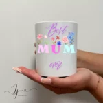 Best Mum ever Tasse - Blüten