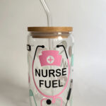 Glasbecher Nurse Fuel