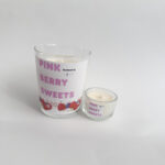 Pink Berry Sweets Duftkerzen Set