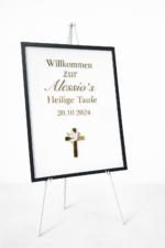 Willkommenplatte Taufe