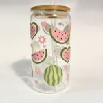 Wasssermelone Glasbecher