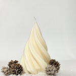 Tannenbaum wellig Kerze