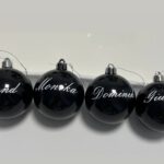 Christbaumkugel Schwarz