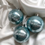 Christbaumkugel  Blau