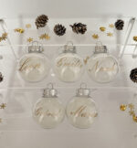 Christbaumkugel durchsichtig